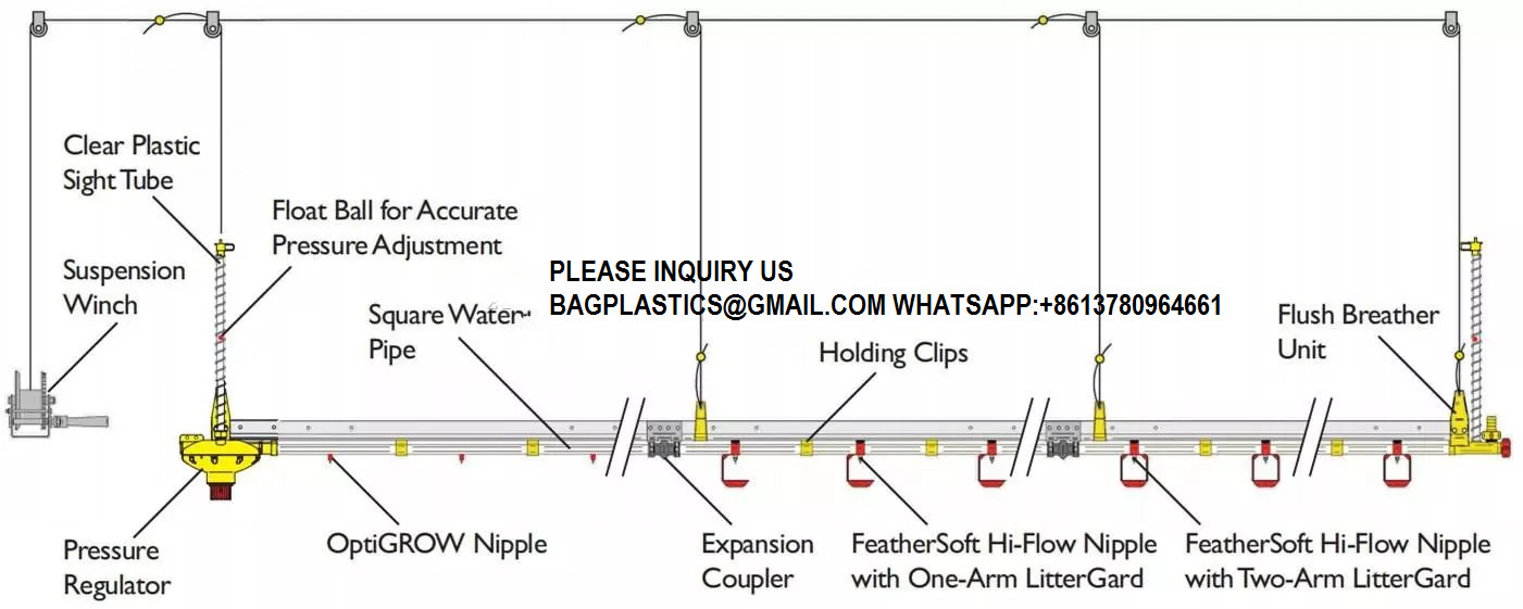 Sustainable Automatic Stainless Steel Poultry Nipple Drinker For Pigs Farm