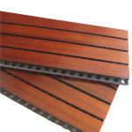 Moisture Proof Curved Wooden Grooved Acoustic Panel Music Studio Acoustic Panels