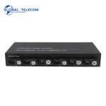 Single Mode Optical Fiber Transceiver 6 Fiber Port 2RJ45 Port