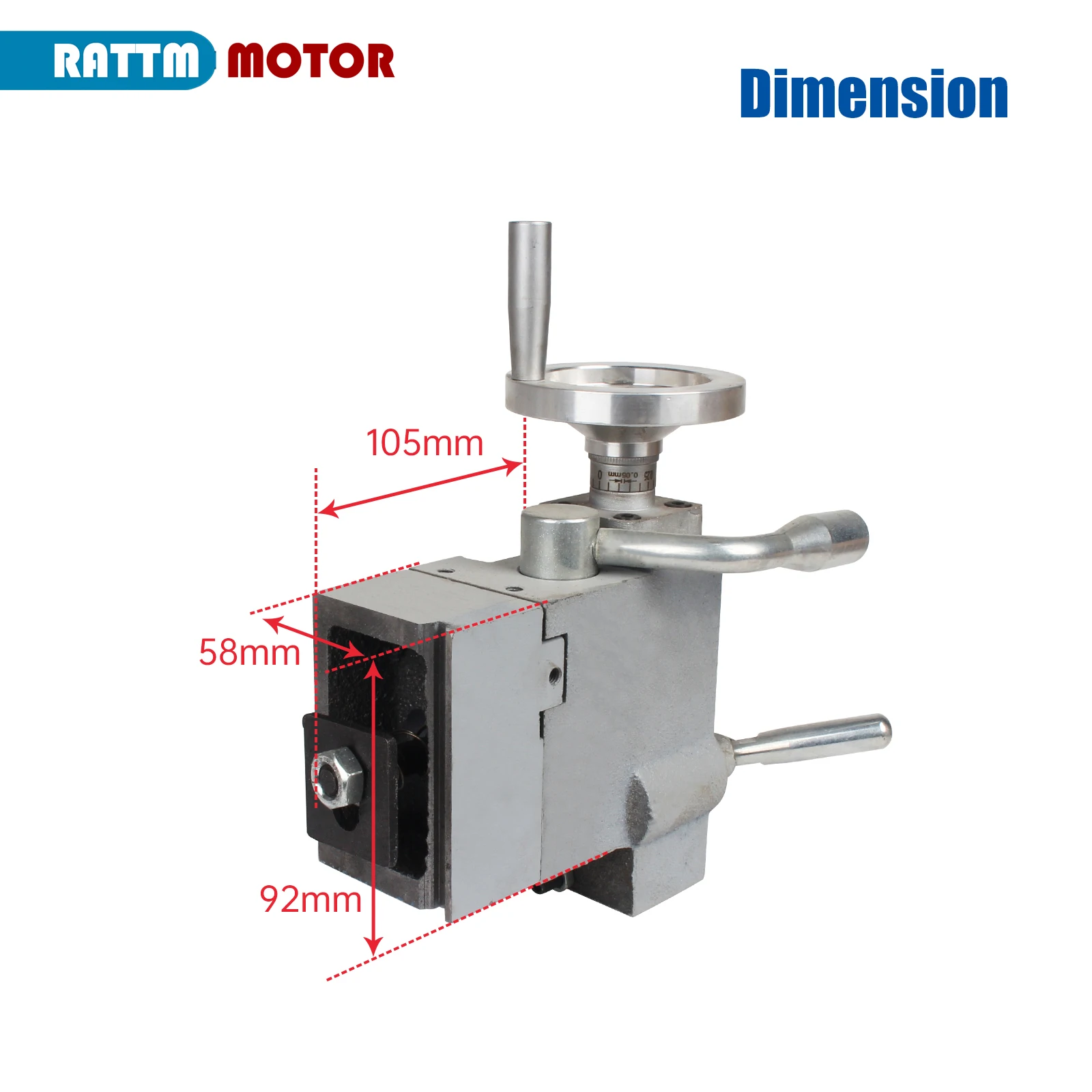Tailstock Kit Swing Over Bed For WM210V CD210V Mini Lathe Spare Parts