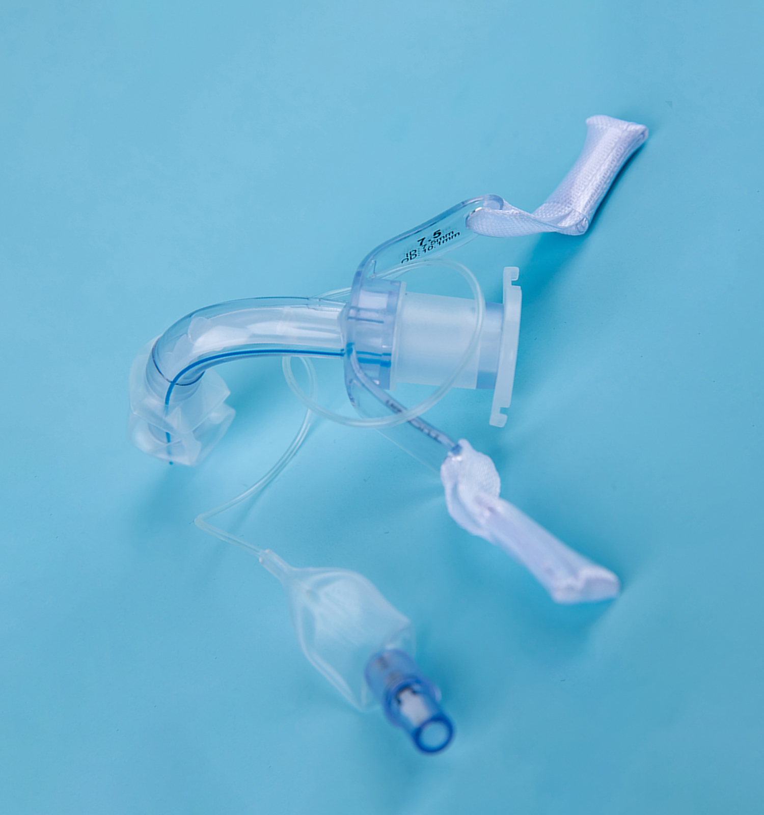 PVC Normal Medical Cuffed Tracheostomy Tube Uncuffed Tracheostomy Tube Holder