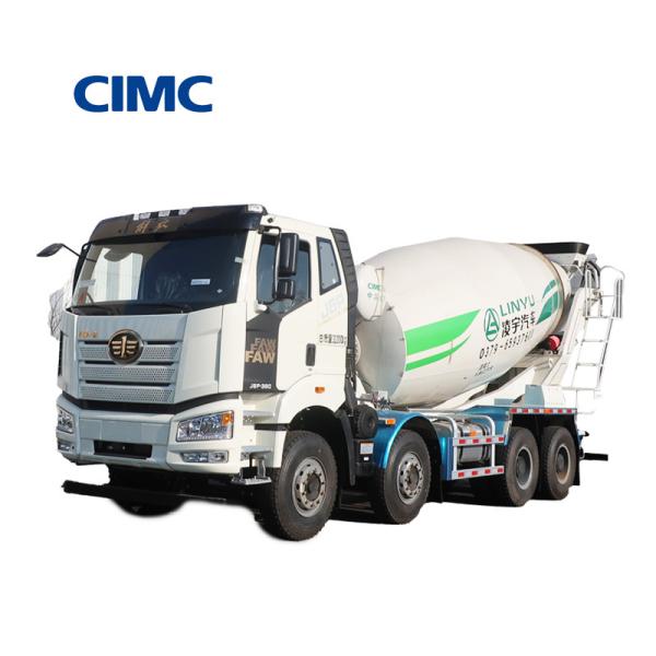CIMC LINYU 7cbm Diesel Concrete Truck Mixer Machine Advantage High Mixing