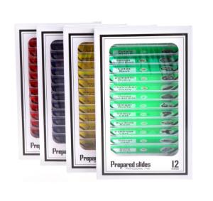 Wholesale 48pcs Different Prepared Plastic Microscope Slides for Homeschool Education from china suppliers