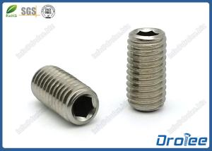 Wholesale 316 Stainless Steel M6 Socket Set Screw w/ Flat Point from china suppliers