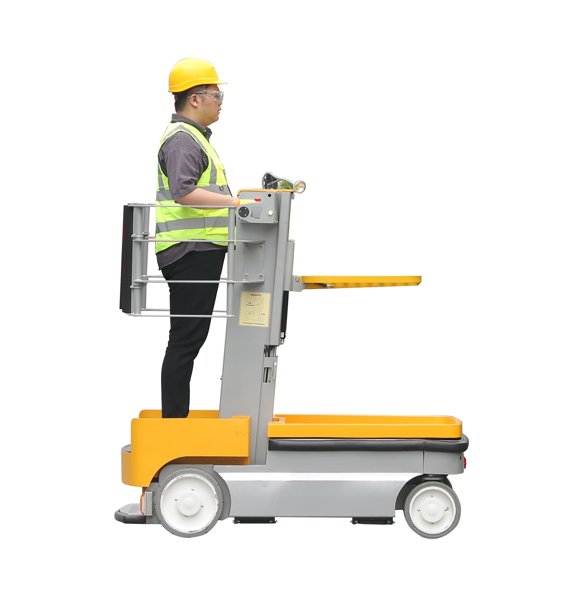 SP50 Order Picker Lift 5 Ft Turning Radius for Fast / Warehouse Operations