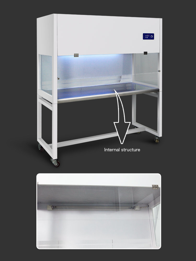 Class100 Lab Laminar Air Flow Cabinet 220v Horizontal Laminar Flow