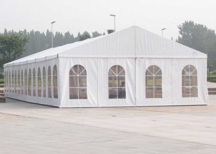 White Carpa Tent For Beijing Hyundai Motor Company / New Car Launch Event