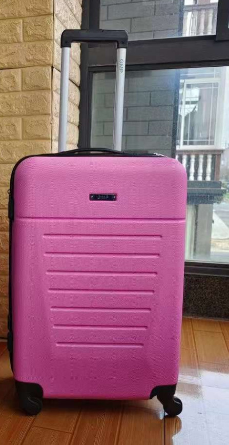 Wholesale Custom ABS Trolley Luggage Suitcase 3 Pieces ABS Luggage Set