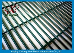Wholesale 4.0mm Low Carbon Iron Wire PVC Coated 358 Security Fence For Prison from china suppliers