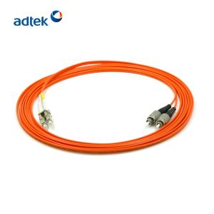 Wholesale Flat 0.9mm 2.0mm 3.0mm OM2 Fiber Optic Jumper Cable Orange Color from china suppliers