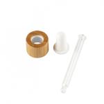Essence Oil Bottle Cosmetics Bottle Bamboo Dropper Tops 0.25ml 0.5ml