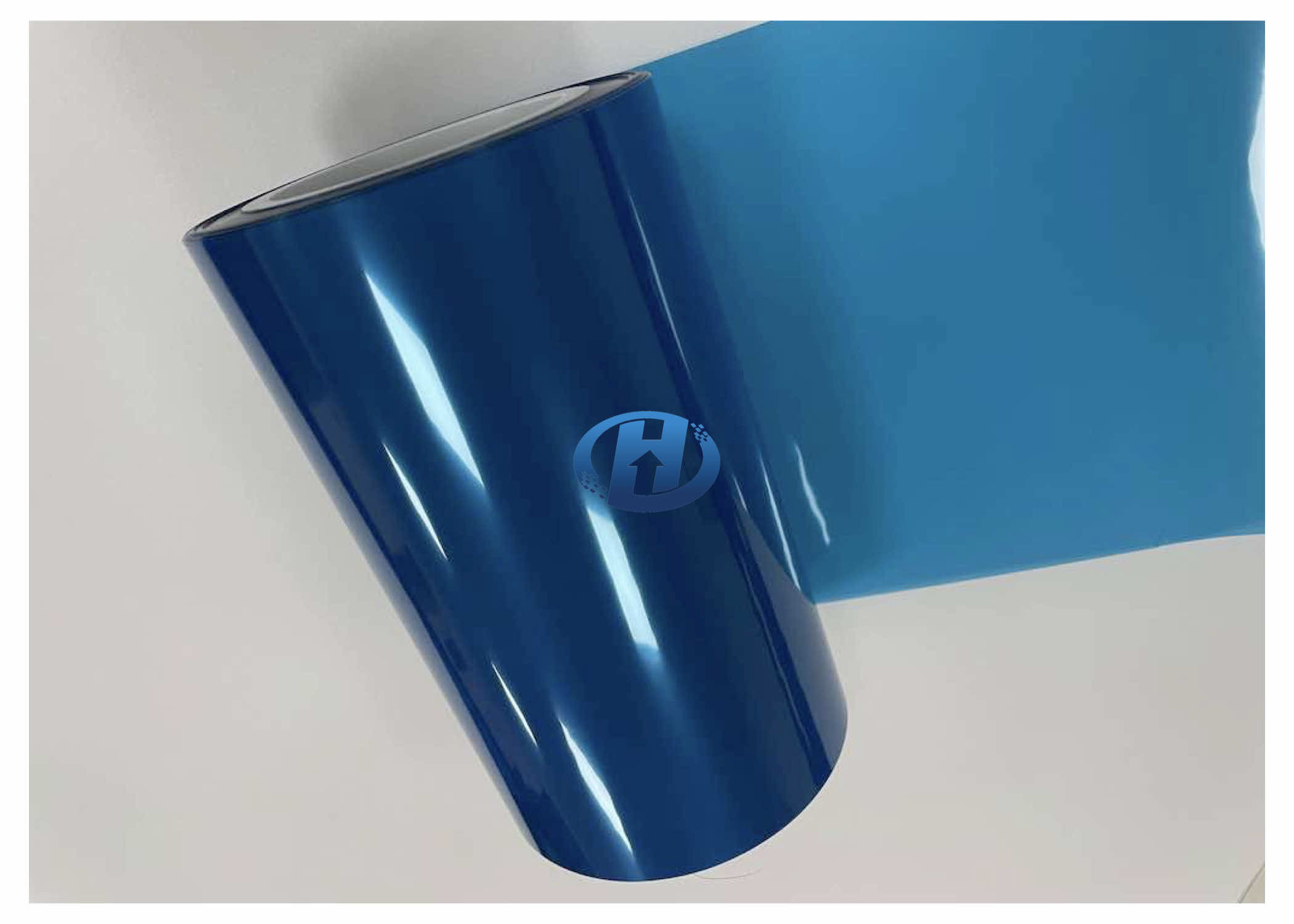 36 μm Blue PET Non Silicone Release Film PET Polyethylene Terephthalate Film