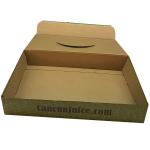 Corrugated Seed Paper Packaging Box Inserts For Ukulele Shipping By Air