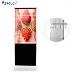 CMS Floor Standing Digital Signage 55 Inch Durable For Advertising Playing