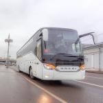 Good 51 Seats Diesel Buses Coaches for Public Bus Euro 5 Emission Standard