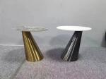 Marble Custom Coffee Table Iron Luxury Creative Table For Home Office
