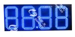 8.88 88.88 8.888 8.889 10 Numeric Display Electronic Gas Station Fuel Price Sign