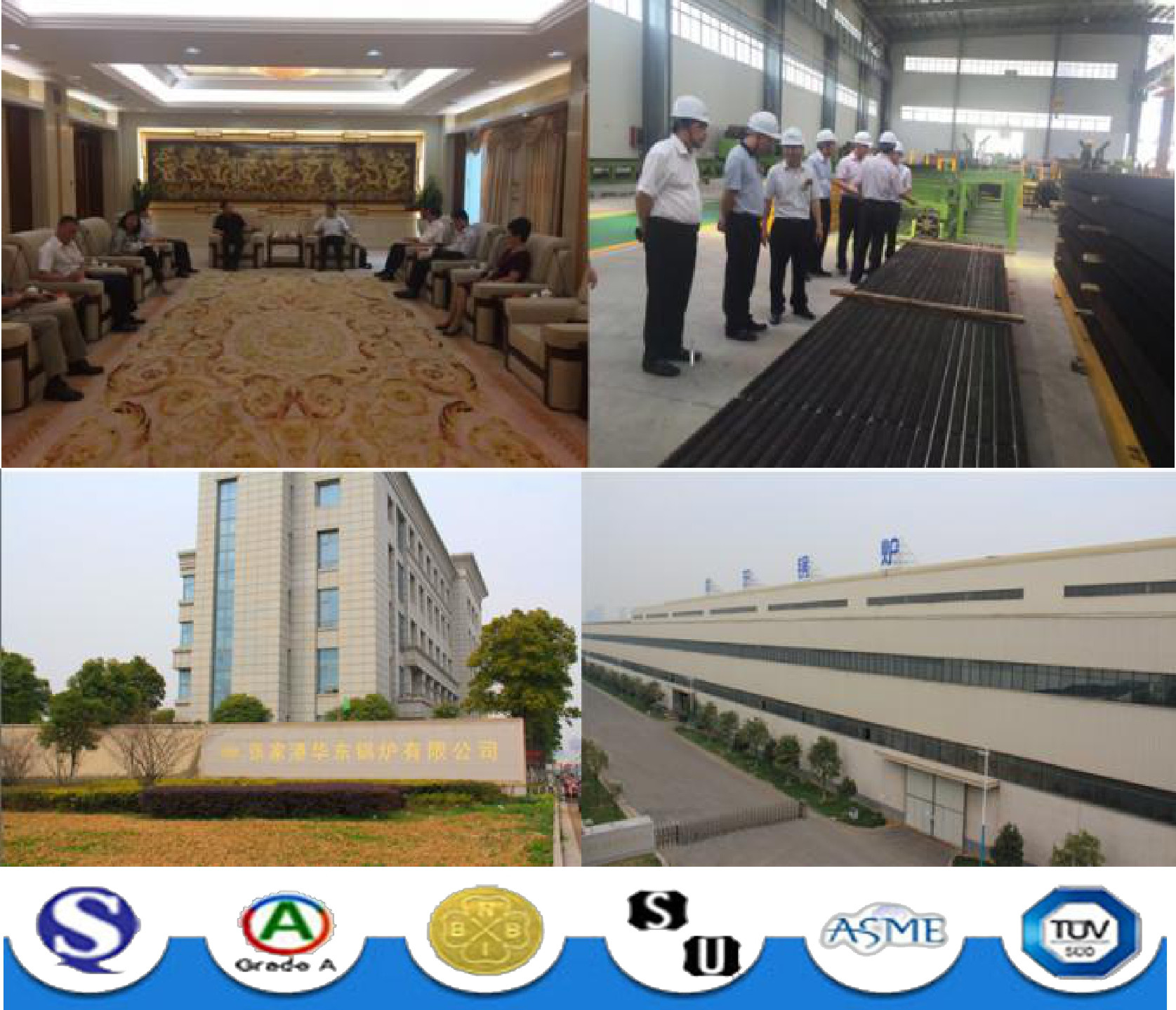 High Efficient Horizontal Style Boiler Steam Drum Natural Circulation Type