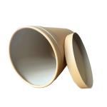 Durable 50kg Paper Fiber Drum Wax Powder Cardboard Barrels Storage