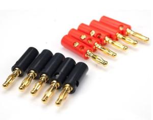 China 4mm Gold plated Banana Plugs Connector on sale