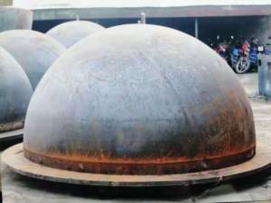 Wholesale Vessel Hemispherical Tank Heads Industrial Welding Dished Tank Heads from china suppliers