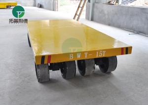 Wholesale Industrial Material Handling Trackless Transfer Trailer Non Motor Transfer Cart With Draw Bar from china suppliers