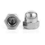 Direct Supply DIN1587 Hex Domed Cap Nuts in Nickel Galvanized White Blue Zinc
