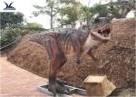 Real Estate Outdoor Dinosaur Life Size Artificial Carnotaurus Models