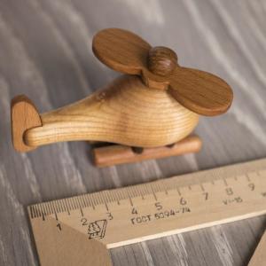Wholesale Montessori Toddler Helicopter Wooden Toy Non Toxic With Beech Material from china suppliers