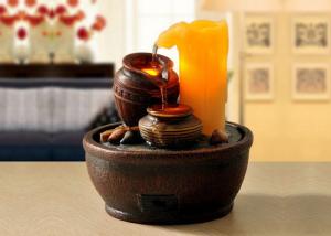 Wholesale Handicraft Candle Quiet Indoor Water Fountain from china suppliers
