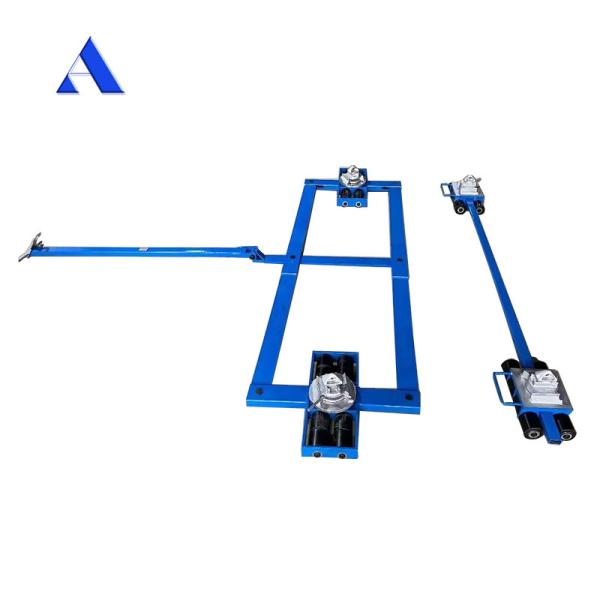16Ton 32 Ton Steel Roll Trolley Shipping Container Moving Dolly with Three-wheel