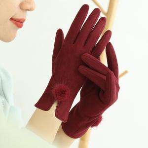 Wholesale Fashion Red OEM 16x23cm Lady Motorcycle Gloves Cycling Winter Keep Warm from china suppliers