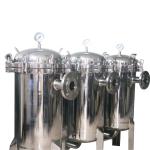 62KG Industrial Pressure Fluid Filter Bag Housing in 304 Stainless Steel for