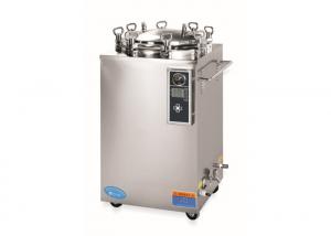 Wholesale Vertical Pressure Steam Sterilizer Digital Display Manual / Semi - Automatic Control from china suppliers