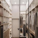 Aluminium Closet Home Furniture Bedroom Furniture Wardrobe Customized Durable