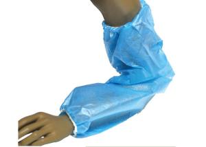 Wholesale Laminated Disposable Arm Sleeves , Hand Made Waterproof Arm Sleeve Cover Elastic Cuffs from china suppliers