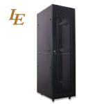 LE Server Rack Network Cabinet Free Standing Cabinet 19Inch 42U Glass Door Rack