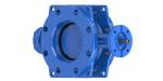 DI Disc Stainless Steel Ring Butterfly Valve Epoxy Coated Worm Gear Available