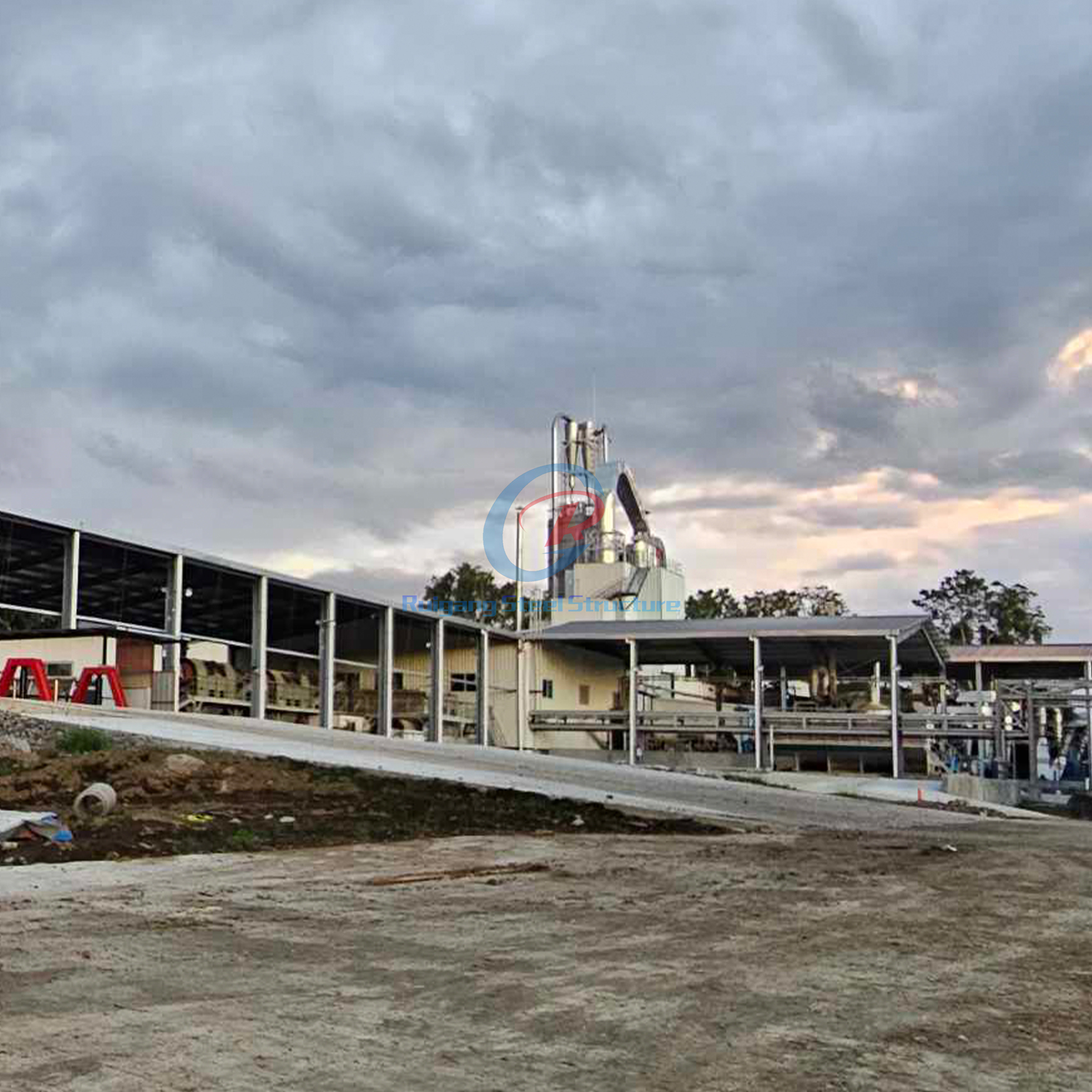 Fire Resistant Economy Metal Buildings Prefabricated Warehouse Buildings In Steel