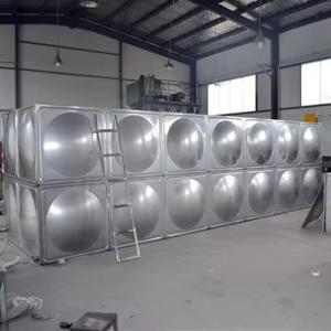 Wholesale 50000 Liters Water Reservoir 304 Stainless Steel Water Tank Sectional Type Water Storage Tank from china suppliers