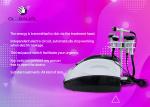 Face / Neck Lifting RF Cavitation Slimming Machine Weight Reduction Beauty