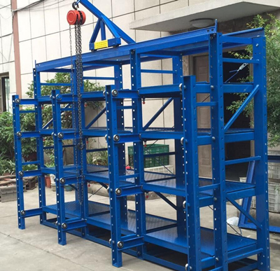 3 Grids 4 Layers and a Half Easy Access High Level Die Storage Racks