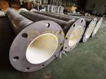 Thickness 10mm Ceramic Sleeve Lined Pipe Ceramic Coated Pipe