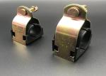 Manufacturer Galvanized Steel Custom Size Strut Mounted Cushion Clamps