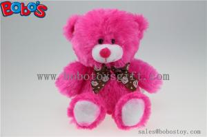 Wholesale 20cm Hot Pink Lips Plush Bear Toy as Valentine Promotional Gift from china suppliers