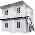 Steel Structure Prefab House for News Stall Mobile Living Container House Design