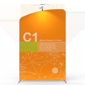 Wholesale 230gsm 30mm Modular Exhibition Display Promotional Booth Displays For Contractor Live from china suppliers