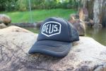Mesh Unisex Baseball Caps 6 Panel Velcro Closure 100% Pu Leather Material