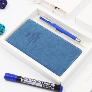 Wholesale Business Leather Journal And Pen Gift Set Thick Paper 96 Sheets Embossed Logo from china suppliers