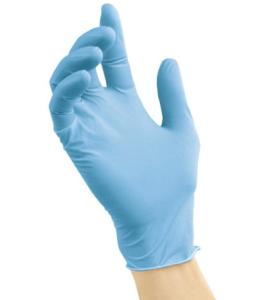 Wholesale Puncture Resistant Disposable Nitrile Gloves , Disposable Poly Gloves Non Sterile from china suppliers